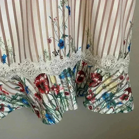 Foxiedox Meadow Floral Stripe Mini Dress - Picture 5 of 15